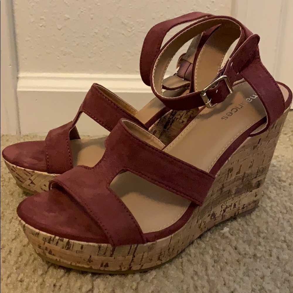 Wedge sandals